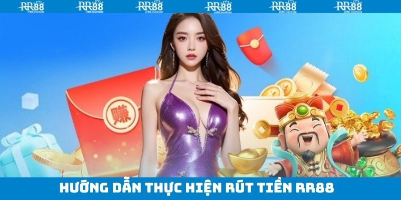 Chọn mục rút tiền đúng trên menu hệ thống